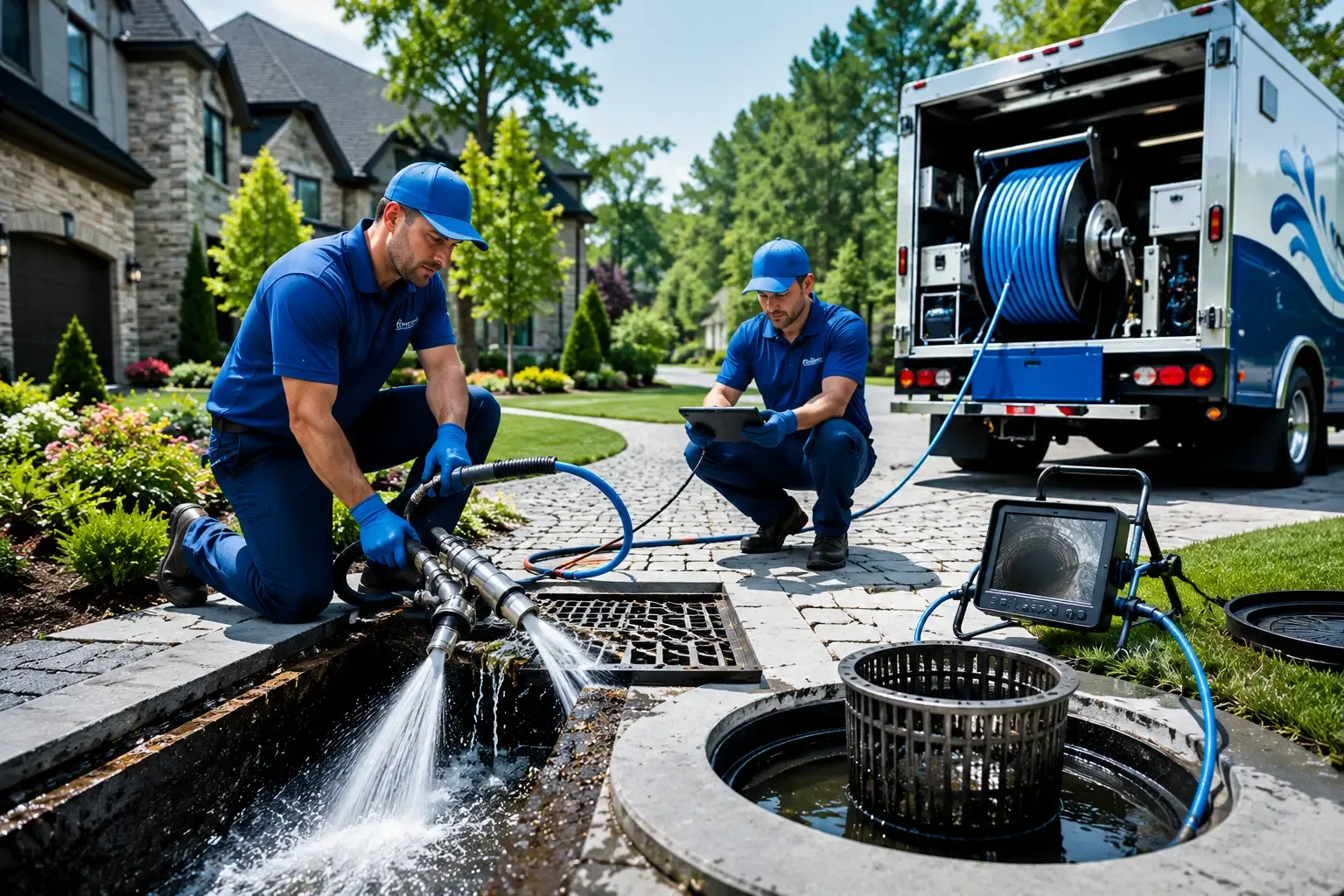 Local outdoor drain cleaning professionals in Homer, GA